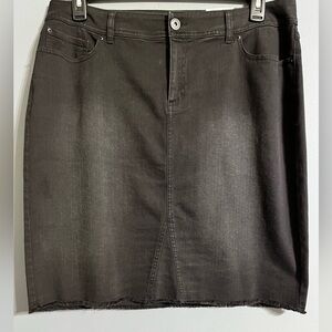 I-N-C international concepts black skirt size 16